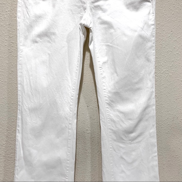Michael Kors White Pockets Bootcut Jeans - Picture 3 of 16